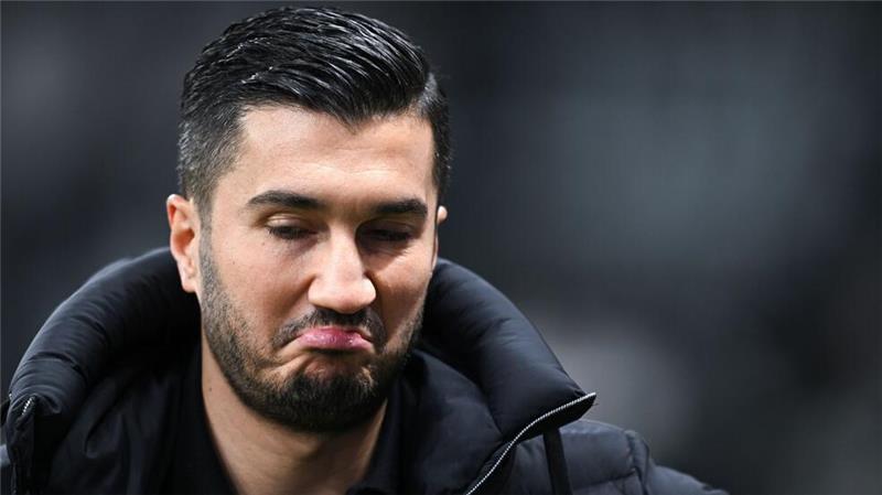 BVB-Krise spitzt sich zu - 0:2 gegen Frankfurt ohne Marmoush Erlebt ganz schwere Wochen beim BVB: Trainer Sahin.