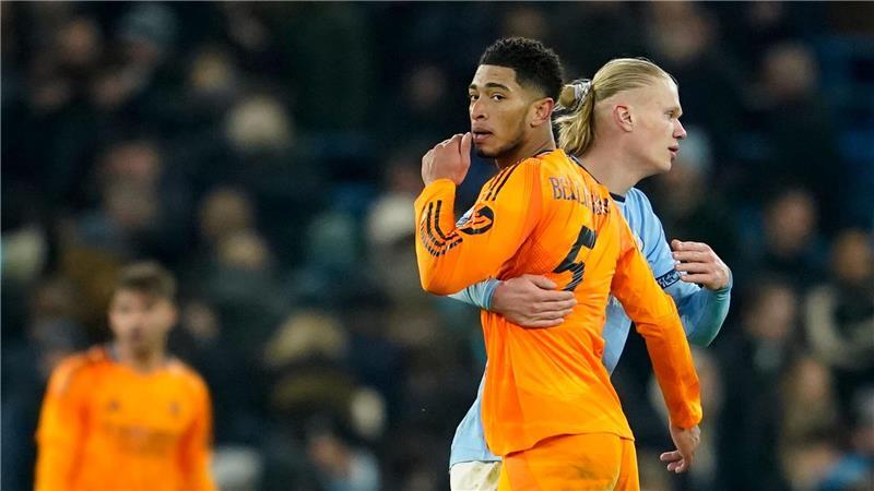 Trainer Arbeloa unter Druck – Real wartet auf City Erling Haaland (r) wird Manchester City in Madrid zur Verfügung stehen. (Archivbild)