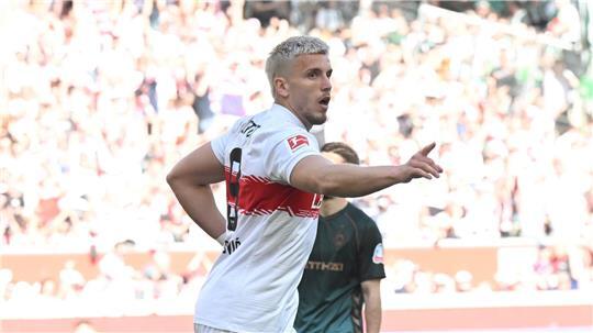 Ermedin Demirovic glich für den VfB den Rückstand aus.