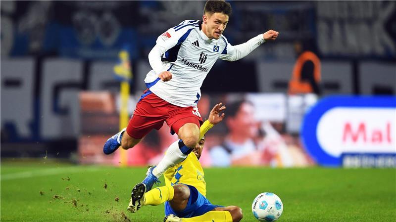 HSV-Profi Katterbach erneut schwer am Knie verletzt Erneut am Knie verletzt: HSV-Profi Noah Katterbach.