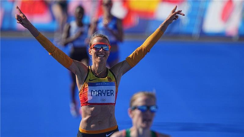 Erneut deutsche Marathon-Meisterin: Domenika Mayer aus Regensburg. (Archivbild)