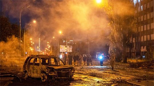 Erneut hat Russland die Ukraine massiv mit Angriffen überzogen.