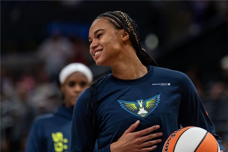 Sabally erreicht mit Dallas erstmals WNBA-Halbfinale Erreichte mit den Dallas Wings das Halbfinale: Satou Sabally.