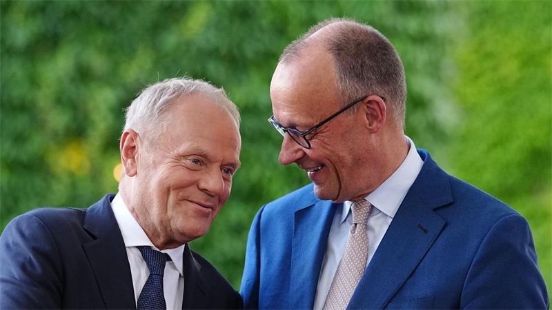 Erst Berlin, dann Danzig: Tusk und Merz treffen sich in wenigen Stunden zweimal.