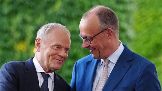 Erst Berlin, dann Danzig: Tusk und Merz treffen sich in wenigen Stunden zweimal.