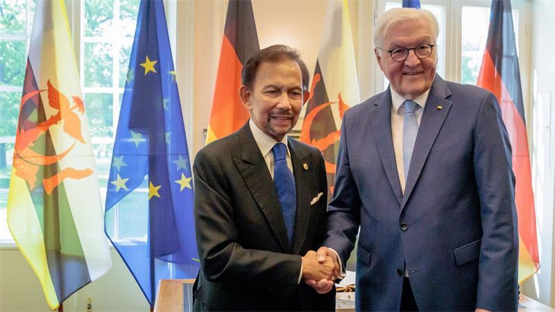 Reichtum, Öl und Allmacht: Der Sultan von Brunei wird 80 Erst im Mai wurde der Sultan vom Bundespräsidenten empfangen. (Archivbild)