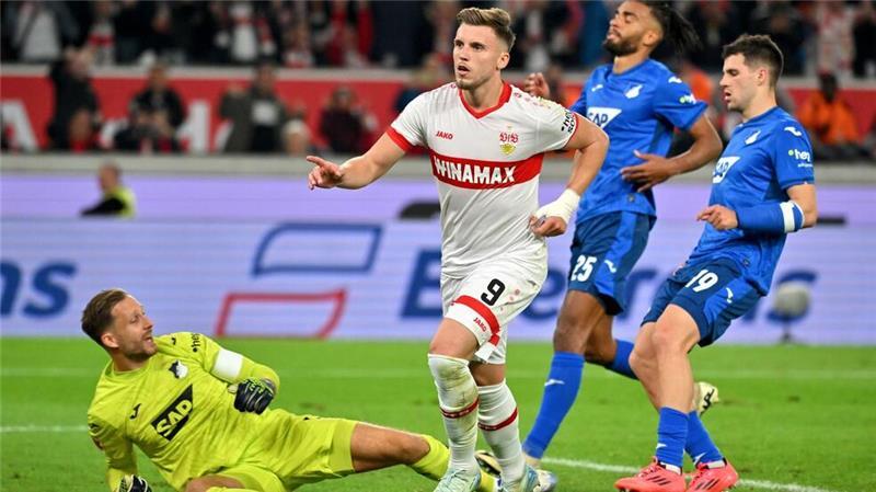Nach Elfmeter-Drama: Keeper Baumann freut sich auf DFB-Debüt Erst im letzten Moment war TSG-Torhüter Oliver Baumann geschlagen.