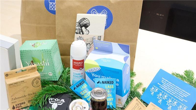 Erwachsene bekommen zum Beispiel Drogerieprodukte.