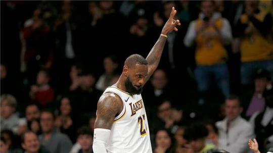 Erzielte bislang 40.474 Punkte in Hauptrunden-Partien in seiner NBA-Karriere: LeBron James.