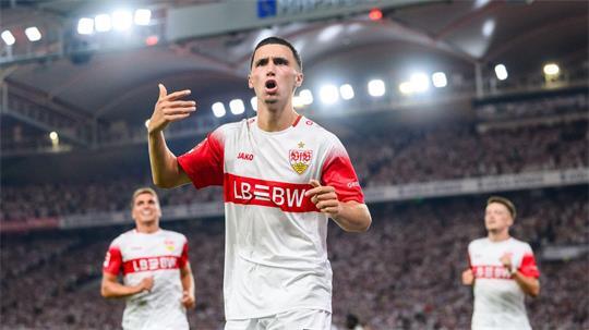 Erzielte das sehenswerte 1:0 für den VfB: Bilal El Khannouss.  