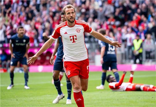 Erzielte einen Dreierpack gegen Bochum: Harry Kane.