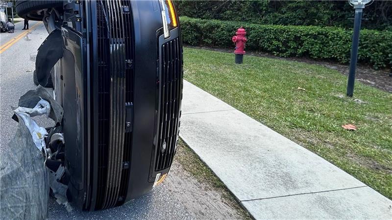 Es gab nur Blechschaden, keine Verletzten.