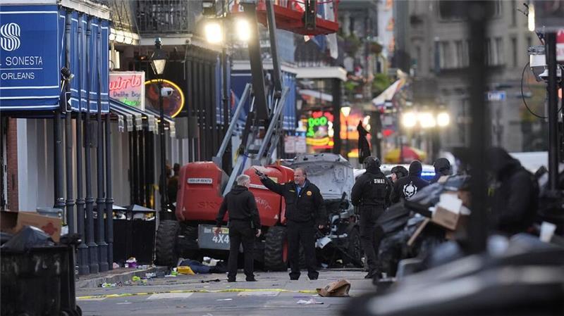 Es gibt viele Opfer nach einem Zwischenfall in New Orleans.