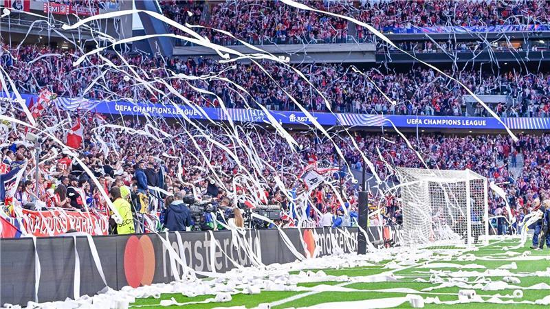 Es herrschte Hochstimmung in Madrid - zumindest vor dem Spiel. 