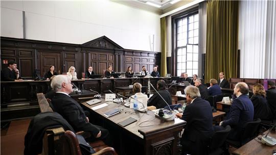 Es ist bereits der 46. Prozesstag.