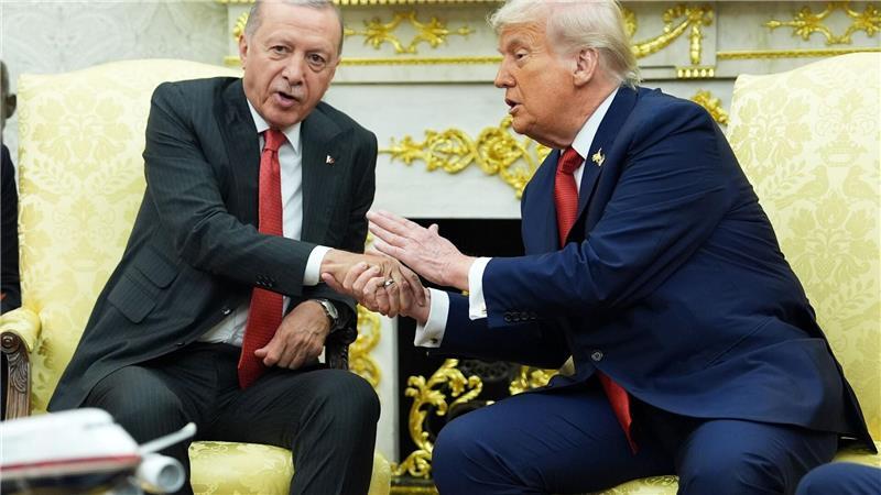 Trump drängt Erdogan zu Verzicht auf russische Energie Es ist der erste Besuch für Erdogan im Weißen Haus seit 2019