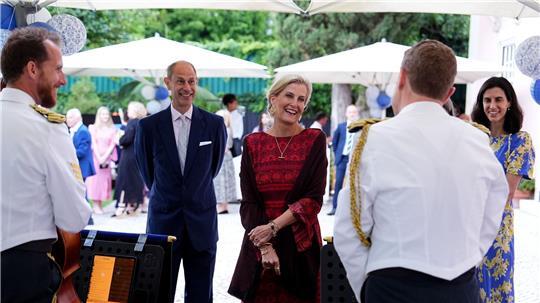 Es ist der erste offizielle Besuch britischer Royals in Portugal seit 15 Jahren.