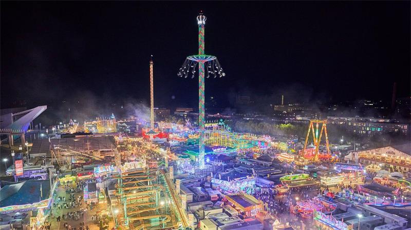 Es ist die 991. Auflage des Bremer Freimarkts.