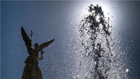 Es ist warm - und wird noch wärmer. 