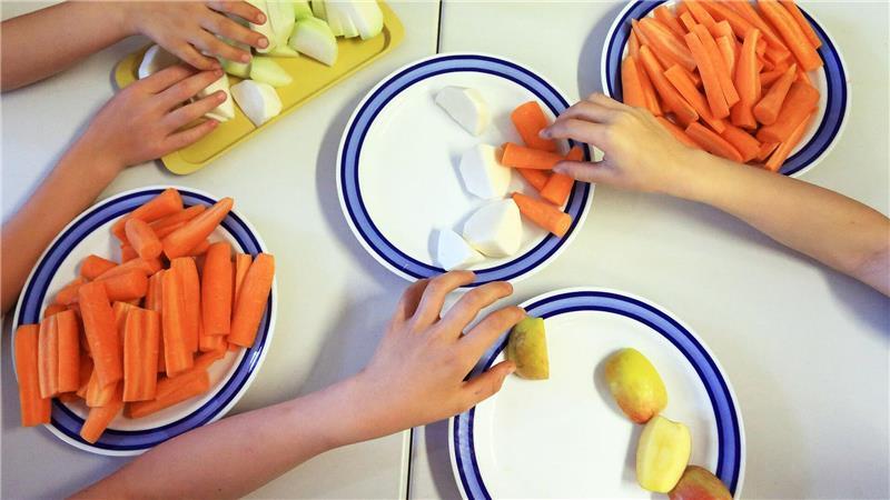 Wenn Menschen weder Erdbeeren noch Orangen essen können Es könnte hilfreich sein, immer wieder verschiedenes Essen anzubieten. (Symbolbild)
