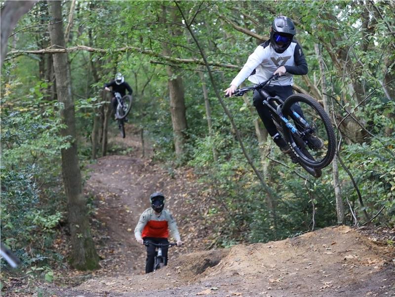 Es soll bei dem Outdoor-Angebot auch einen Pfad für Mountainbiker geben. Archivfoto: Unruh