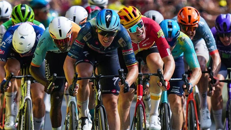 Es war der zweite Massensprint der Tour.