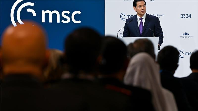 „Wir gehören zusammen“: Rubios Angebot an Europa Es war ungewiss, mit welcher Botschaft sich Rubio an Europa wendet.