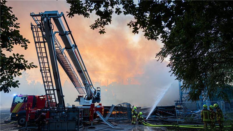 Es waren viele Spezialfahrzeuge im Einsatz.