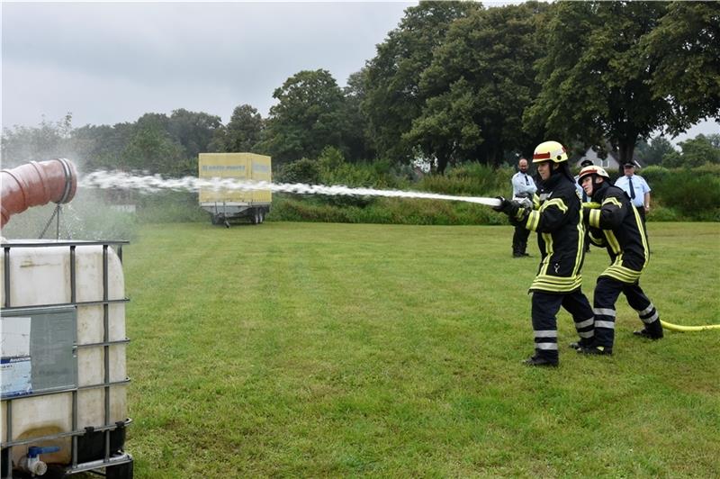 Wettbewerb: Wer holt sich den Titel als beste Feuerwehr? Etwa 10 Wehren kämpfen um das Ticket nach Beverstedt.