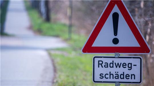 Etwa 130 Kilometer Radweg sollen insgesamt saniert werden. (Archivbild) 