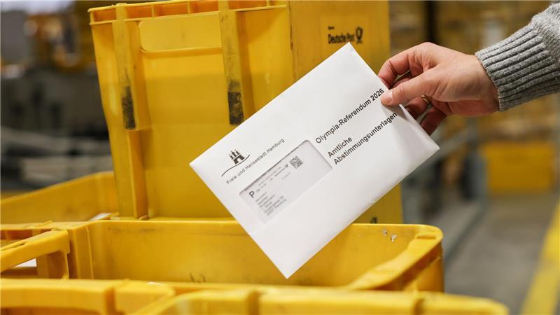 Etwa fünfeinhalb Wochen vor dem Olympia-Referendum beginnt der Versand der Abstimmungsunterlagen an die Hamburgerinnen und Hamburger.