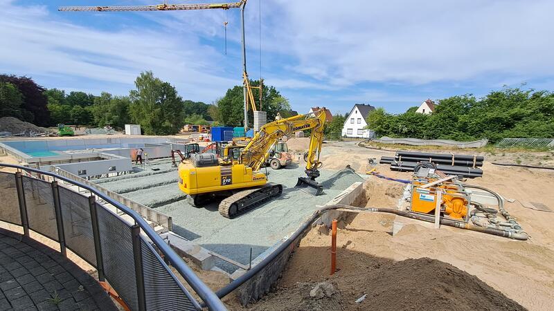 Etwa zwei Jahre dauerte die millionenschwere Sanierung des Bremervörder Freibades.