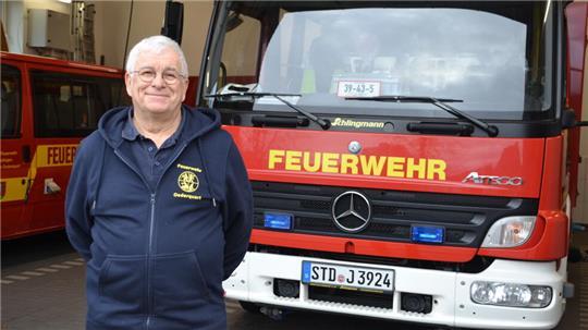 Eugen Kaschewski ist jetzt Ehrenortsbrandmeister in Oederquart.