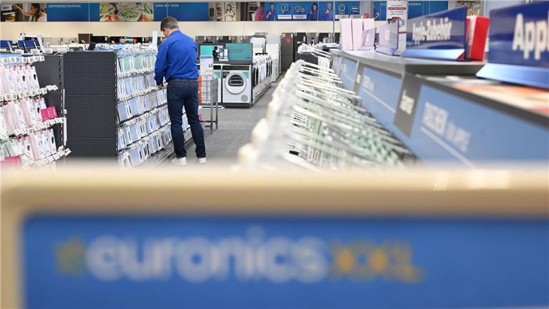 Euronics rechnet mit Umsatzrückgang im laufenden Geschäftsjahr. (Archivbild)