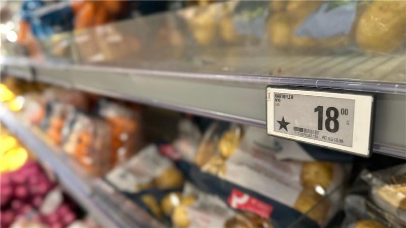 Drei Viertel der Kunden für Kennzeichnung europäischer Waren Europäische Waren sind in mehreren dänischen Supermärkten nun mit einem Stern gekennzeichnet.