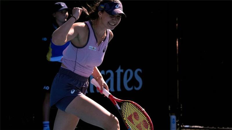 „Lucky Lys“ feiert größten Erfolg auf Party-Platz Eva Lys hat bei den Australian Open allen Grund zur Freude.