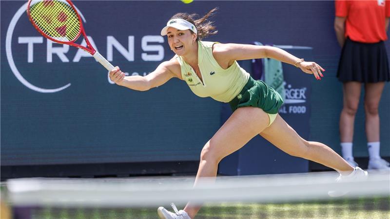 Eva Lys hat das Viertelfinale in Berlin deutlich verpasst.