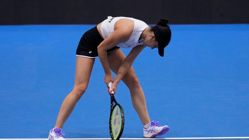 Eva Lys war gegen die Italienerin Martina Trevisan chancenlos.