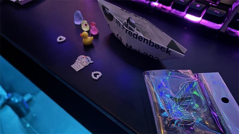 Ex-Entchen, Papierboote und Anstecker erinnern an vergangene Schützenfeste.