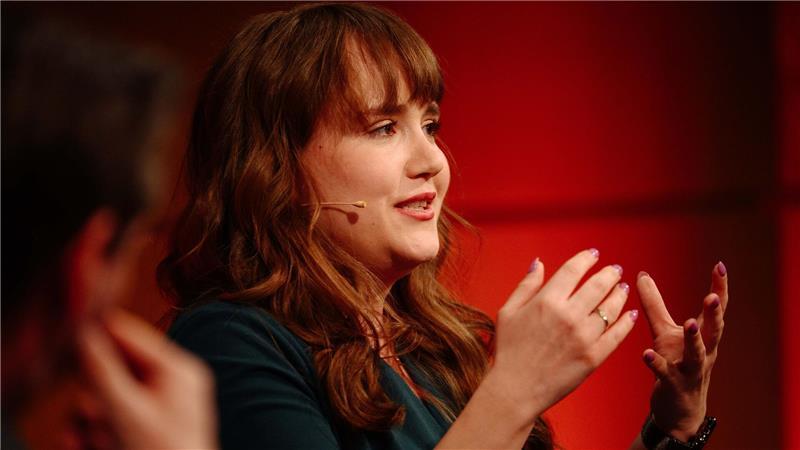 Ex-Grünen-Chefin Ricarda Lang ist für ein Recht auf Homeoffice und eine Übergewinnsteuer. (Archivbild)