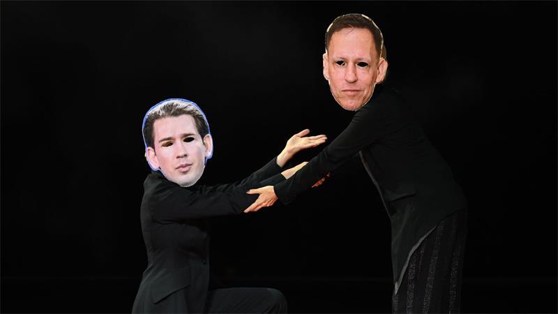 Jelineks „Unter Tieren“: Wenn die KI die Regie übernimmt Ex-Kanzler Kurz und Technologie-Investor Thiel bekommen ihr Fett weg.