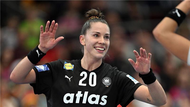 Ex-Kapitänin Emily Vogel war gegen Spanien beste deutsche Werferin. 