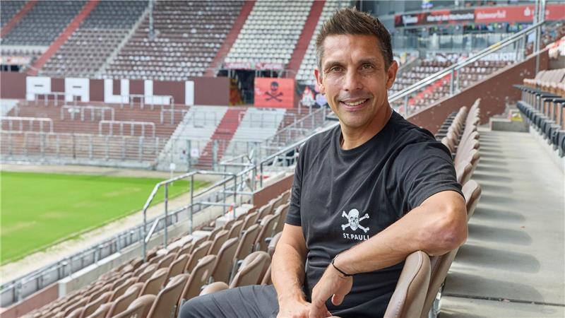 FC St. Paulis neuer Trainer Marcel Rapp und sein neues Arbeitsumfeld.
