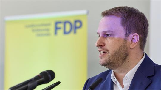 FDP-Fraktionschef Vogt plädiert für eine Auseinandersetzung mit der AfD in der Sache. (Archivbild)