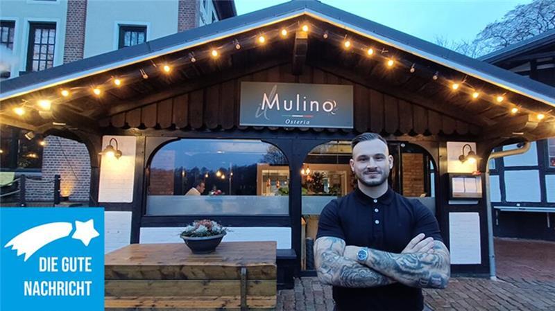 Osteria Il Mulino: Italienischer Wind für Deinster Mühle Fabian Biel betreibt das vor Kurzem eröffnete Il Mulino.