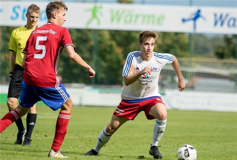 Fabian Magdanz (rechts) spielte bereits von 2016 bis 2019 in der Jugend und bei den Herren des VfL Güldenstern Stade.