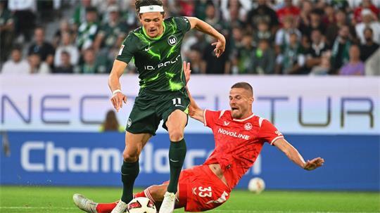 Fabian Reese deutete seine Klasse im Wolfsburg-Trikot immer wieder an.