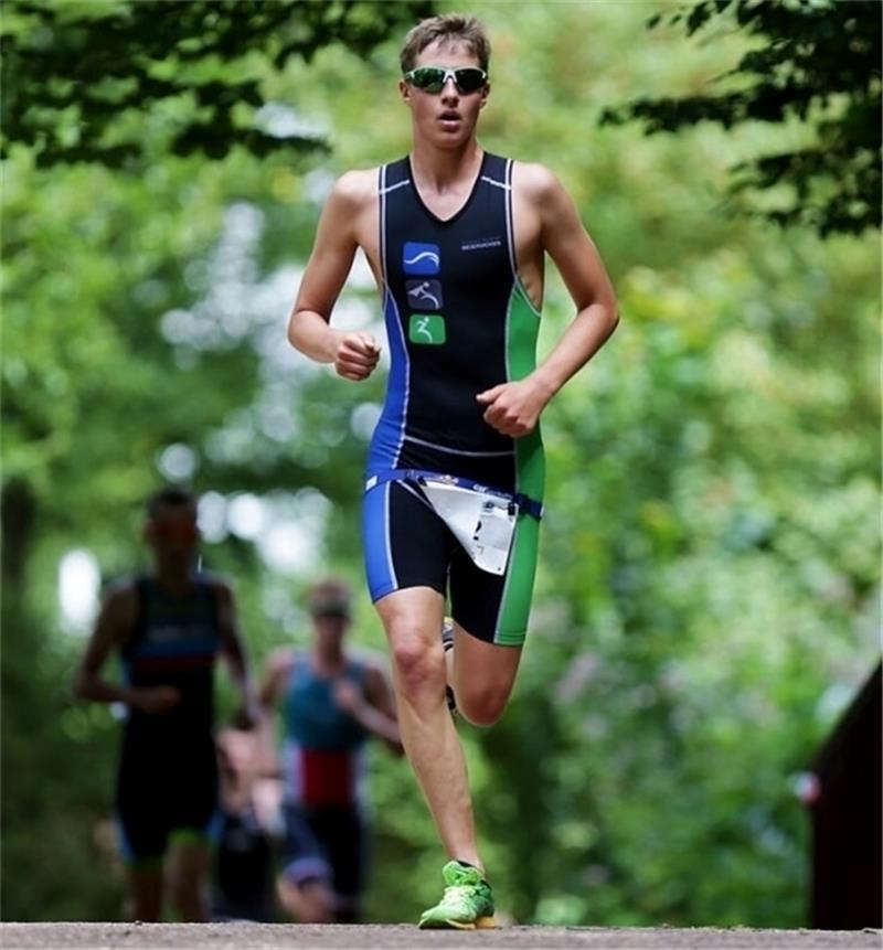 Fabian Voß ist seit vier Jahren im Triathlon aktiv. Fotos: privat