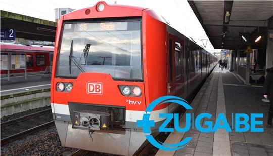 Fahrgästen auf der Linie S5 erzählt der Lokführer neuerdings auch mal einen Witz.