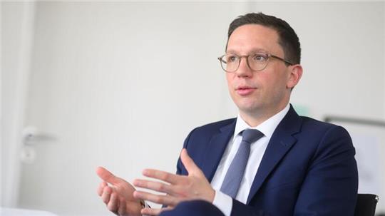 Falko Mohrs (SPD), niedersächsischer Minister für Wissenschaft und Kultur.